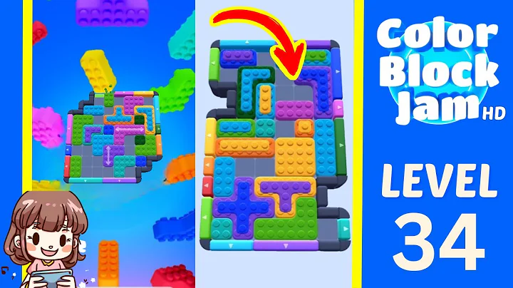 Color Block Jam Level 34 Solution Walkthrough