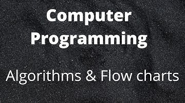 Computer Programming | Algorithm and Flow charts | Part-1 | Mathematics Optional for UPSC