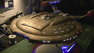Polar Lights 1/350 Scale Enterprise NX-01 Buildup - The Finale
