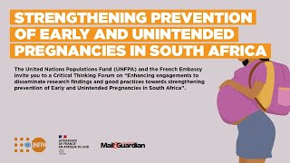UNFPA Presents: Strengthening prevention of early and unintended pregnancies in South Africa
