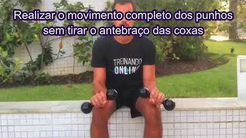 EXTENSÃO DE PUNHO COM HALTERES