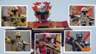 Ninja Steel - Ninja Steel Ultrazord's First Megazord Fight | Power Rangers Official