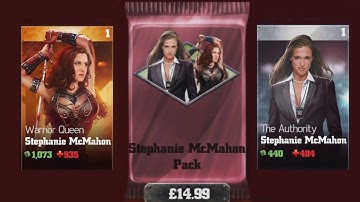 WWE Immortals (iOS/Android) OPENING SHEPHANIE McMAHON PACK Lets play Gameplay Walkthrough