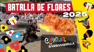 Batalla De Flores 2025 - Las Carrozas Abrieron El Carnaval De Barranquilla 2025