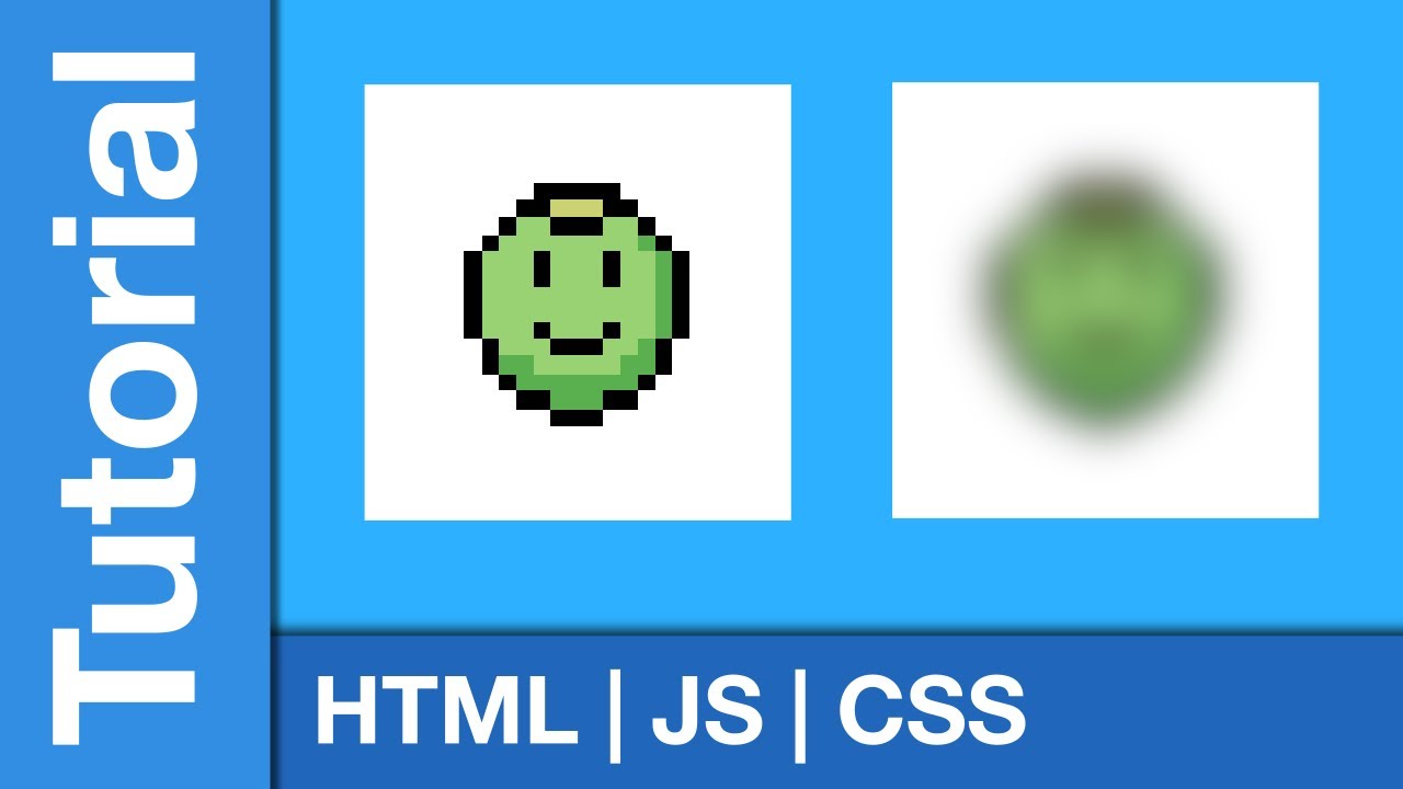 Gauß'scher Weichzeichner - Tutorial mit JavaScript