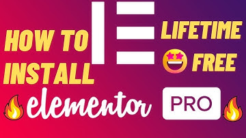 How to Install elementor pro free - Lifetime activation in 2022 - Latest Version - Bangla