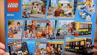 Обзор LEGO City 60154 Автобусная остановка