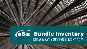 aSa Rebar Software: Bundle Inventory