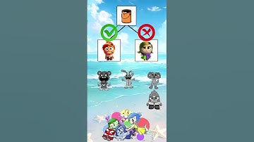 Inside Out 2 Vs Poppy Playtime pass the IQ test level 888 #shorts #poppyplaytime #insideout