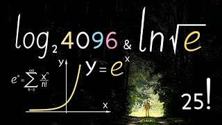 4K Что такое логарифмы и экспоненциальный рост, logarithm and exponential functions