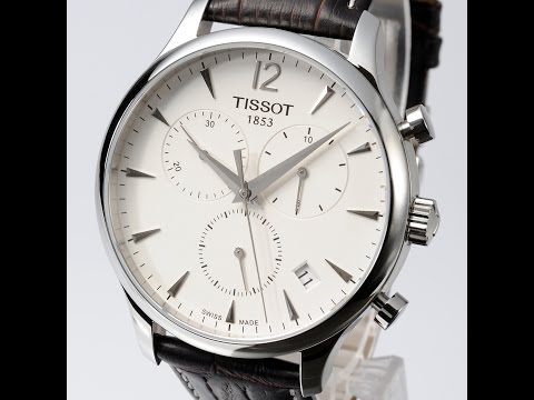 TISSOT WATCH T063.617.16.037.00 SILVER BROWN REVIEW MENS ティソ シルバー ブラウン レビュー メンズ 腕時計