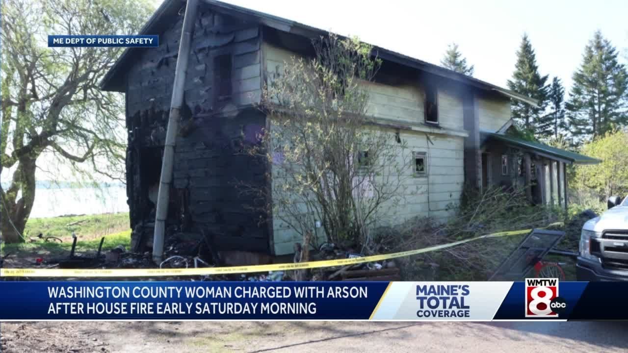 Woman charged with arson in fire - YouTube