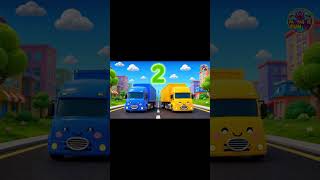 Counting 1-10 with Vehicles | Fun Numbers Song for Children | Learn Counting Numbers | Kids Songs