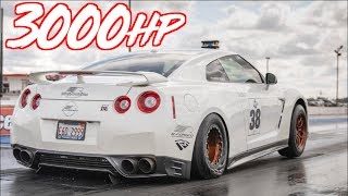 Worlds Fastest GTR's - 3000HP INSANE Launches and Acceleration!