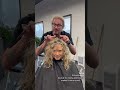 Cutting the triangle out of curly hair