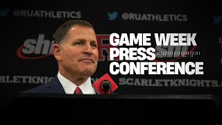 RVision: Greg Schiano Game Week Press Conference - Illinois