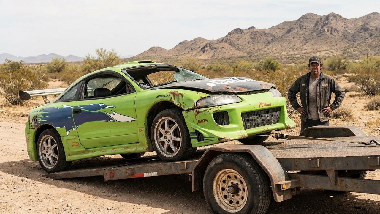 Nobody Believed This 1995 Mitsubishi Eclipse Could Be Saved… Until