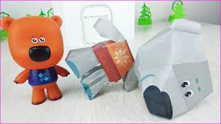 Братик Тучки Намочил Бумажного Робота! Ми-Ми-Мишки 🐻Мультики С Игрушками Для Детей Новая Серия