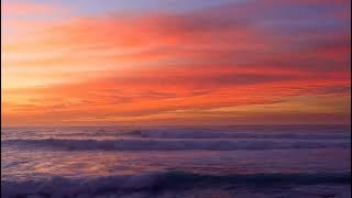 Background Video Suasana Senja Pantai | Beach Sunset Video
