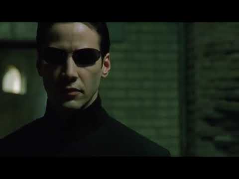 Neo & Morpheus  Vs  Agents   The Matrix Reloaded