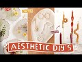 Aesthetic DIY Room Decor ✨ ☁️ Affordable + Viral DIY Hacks!