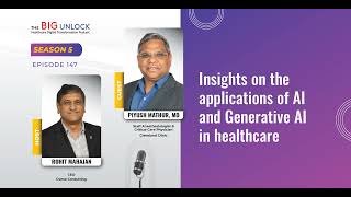 Podcast | Piyush Mathur, MD | Cleveland Clinic | Insights on AI & Generative AI in healthcare