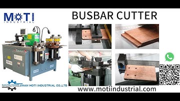 Cutting Unit of MOTI Busbar Machine MOTI-30-3NC/50-3NC/80-3NC