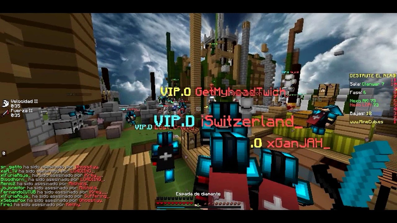 CLAN WAR ~ PRE-LIGA ~ LQR❤️ vs AK ~ MINECUB❤️