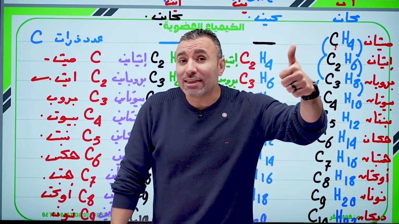 الراب التعليمي الحلال! 😂🔥 | المحاضرة الأولي كيمياء عضوية  2026 | مستر خالد صقر
