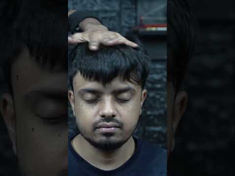 Indian Barber Best Tapping & Scratching Head Massage ASMR #shorts
