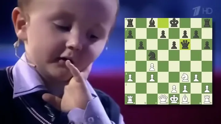 3 YEAR OLD CHESS PRODIGY STUNS A World Champion #chess #viral 