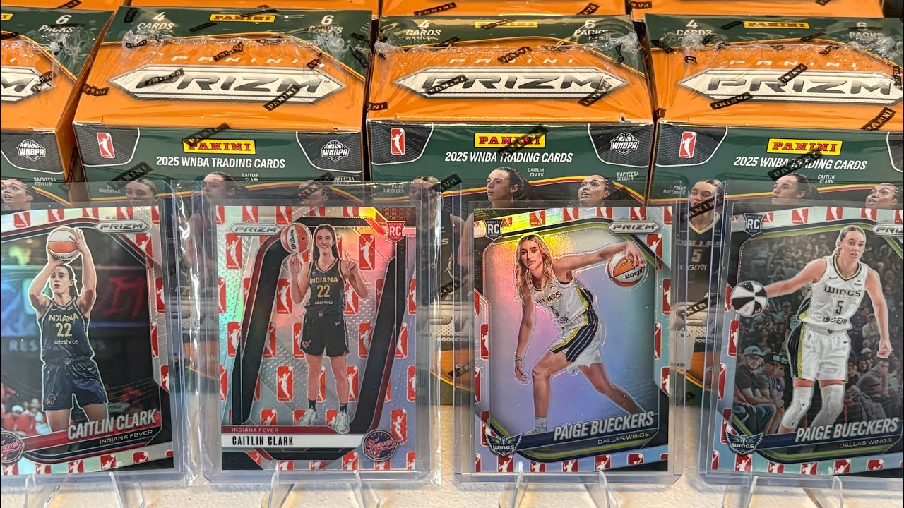 ПРОДУКТ ГОДА! Логотип WNBA 2025 Prizm. Эксклюзивные бластеры от Dick’s Sporting Goods. #caitlinclark