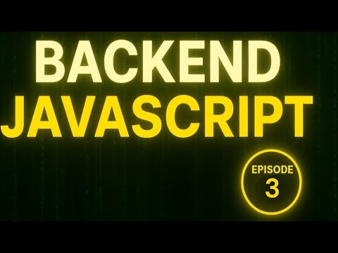 📍Episode 3 | Running JavaScript Files  from Terminal | JavaScript Backend Course in Arabic 2025 🟨