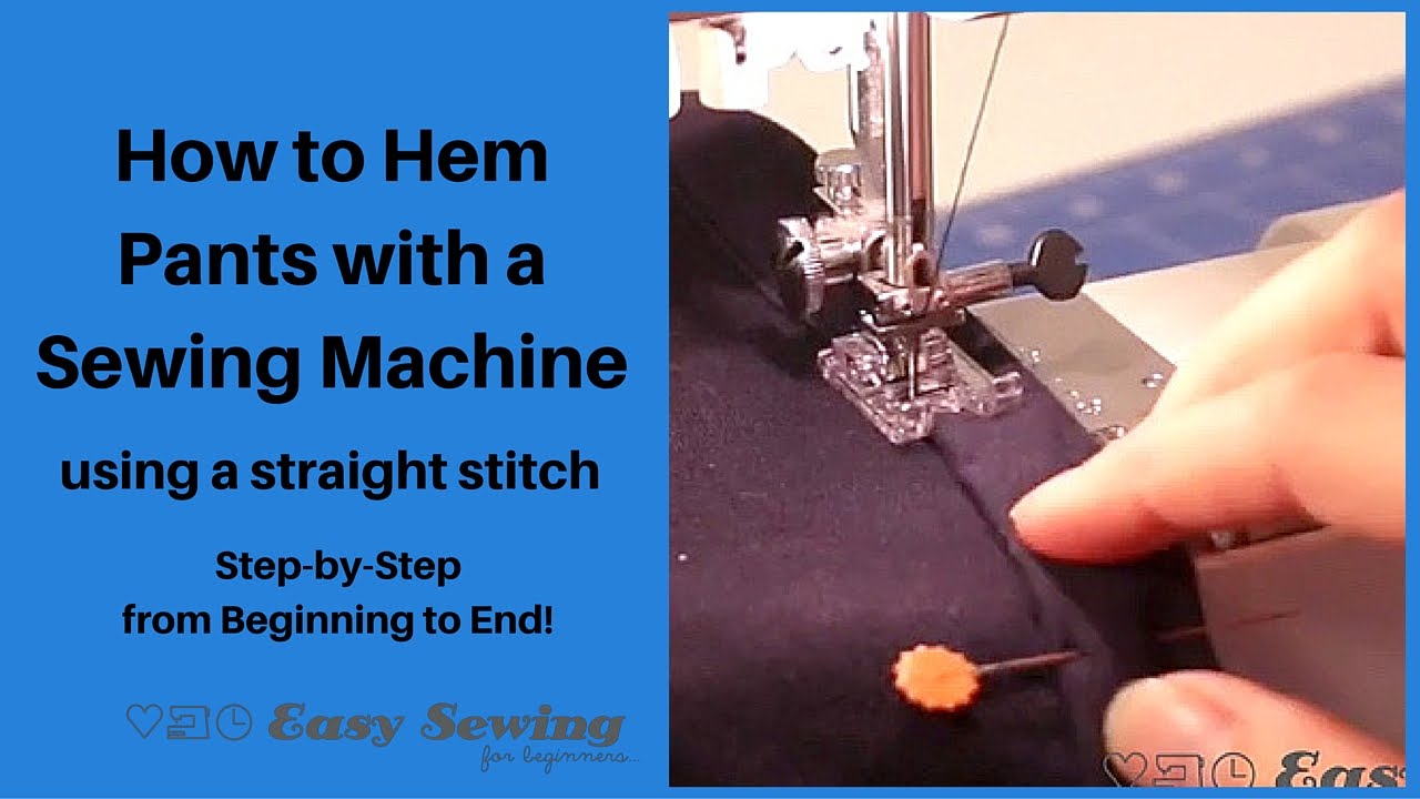 Easy sewing projects: How to sew a hem