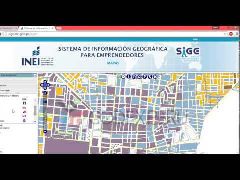 INEI - Sistema de Información Geografica para Emprendedores