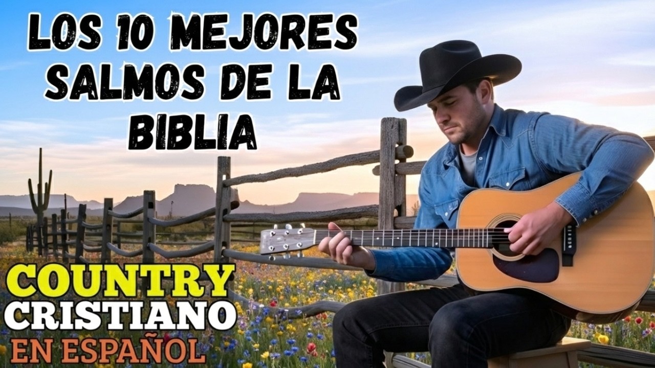 ✨Los 12 Salmos IMPRESCINDIBLES para traer esperanza a tu hogar ✨ MÚSICA COUNTRY CRISTIANA EN ESPAÑOL
