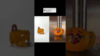 Thumbnail for 🎃 pumpkin 🎃 #hydraulicpressgirl #shorts #shorts30 #oddlysatisfying #pumpkin