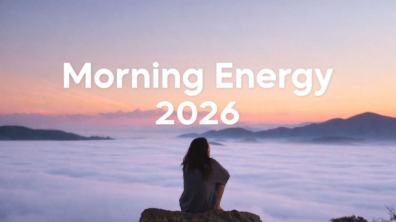 Cover Morning Energy 2026 🌅 Soft Chill House Mix | Stress Relief & Good Vibes