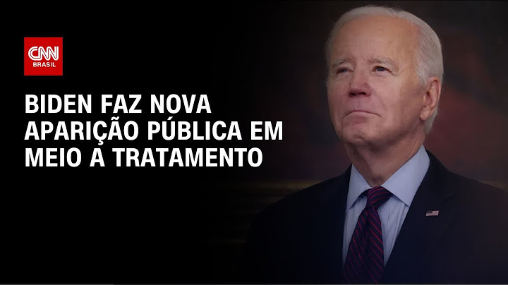 Joe Biden faz nova aparição pública em meio a tratamento de câncer | AGORA CNN