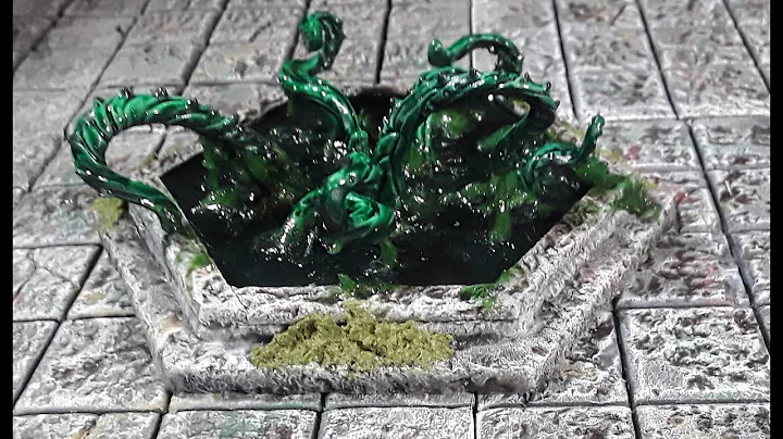 Tentacle Water Tiles for Dungeons and Dragons and EZD6