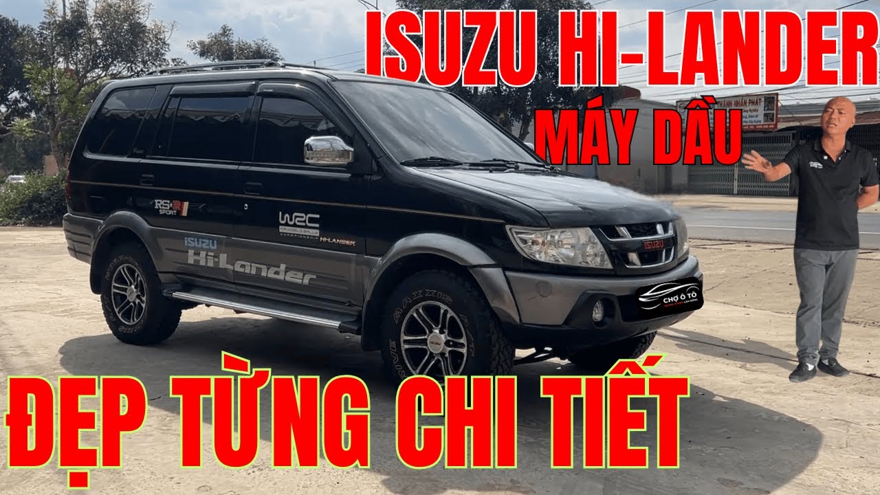Isuzu Hi-Lander 2008 Máy dầu ...7 chỗ gầm cao đẹp từng chi tiết có 1 0 2 | Ô Tô Quang Chung Lâm Đồng