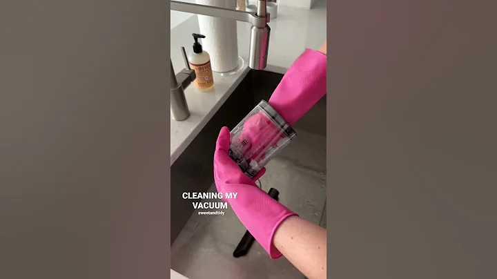 HOW I CLEAN MY DYSON VACUUM #cleaning #cleaninghacks