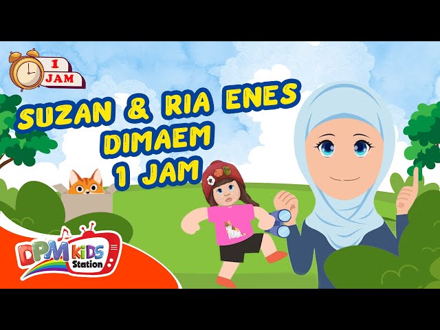 ANIMASI 1 JAM SUZAN & KAK RIA ENES - DIMAEM | LAGU ANAK INDONESIA class=