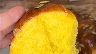 РЕЦЕПТ ПУХОВЫЕ ТЫКВЕННЫЕ БУЛОЧКИ❤️