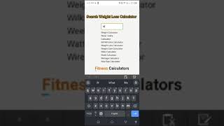 Track Your Progress with Our Effective Weight Loss Calculator #WeightLossGoals #WeightLossCalculator screenshot 2