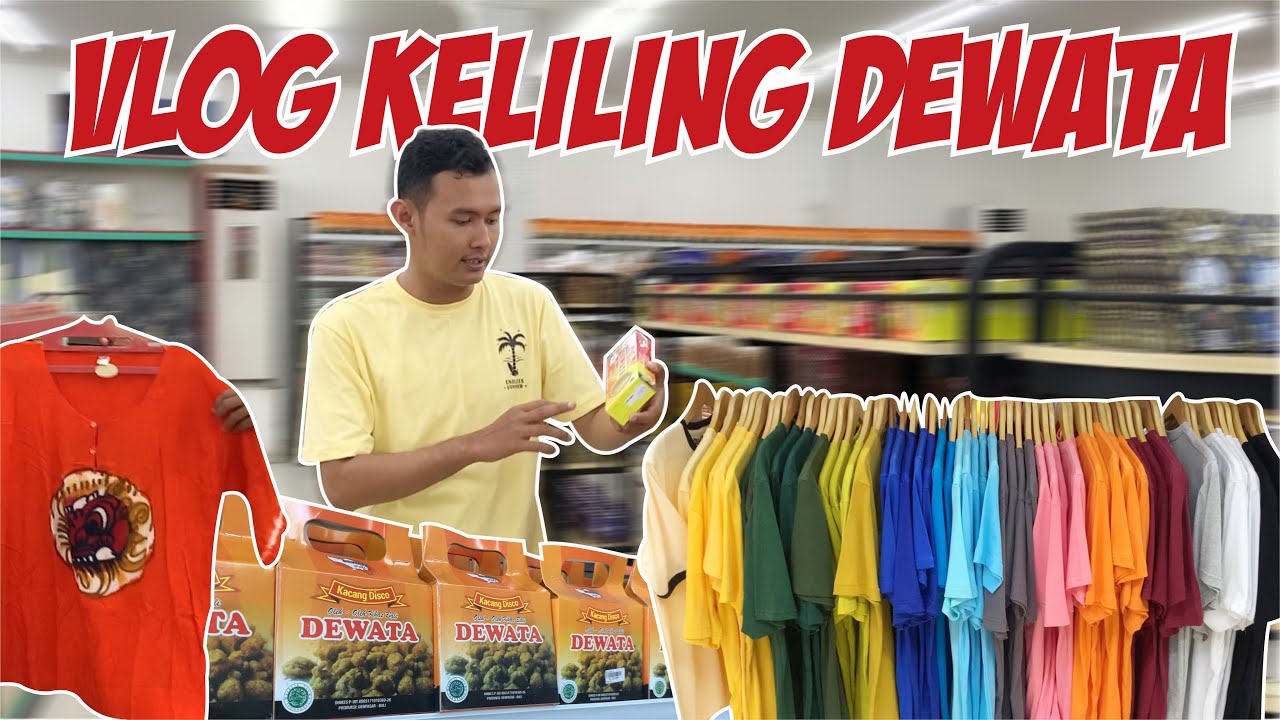 VLOG DI PUSAT OLEH-OLEH TERLENGKAP DI BALI!!!