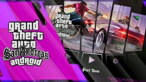 [NEW] GTA V LOADING SCREEN MENU FOR GTA SA ANDROID | GTA SA ANDROID - REVIEW!