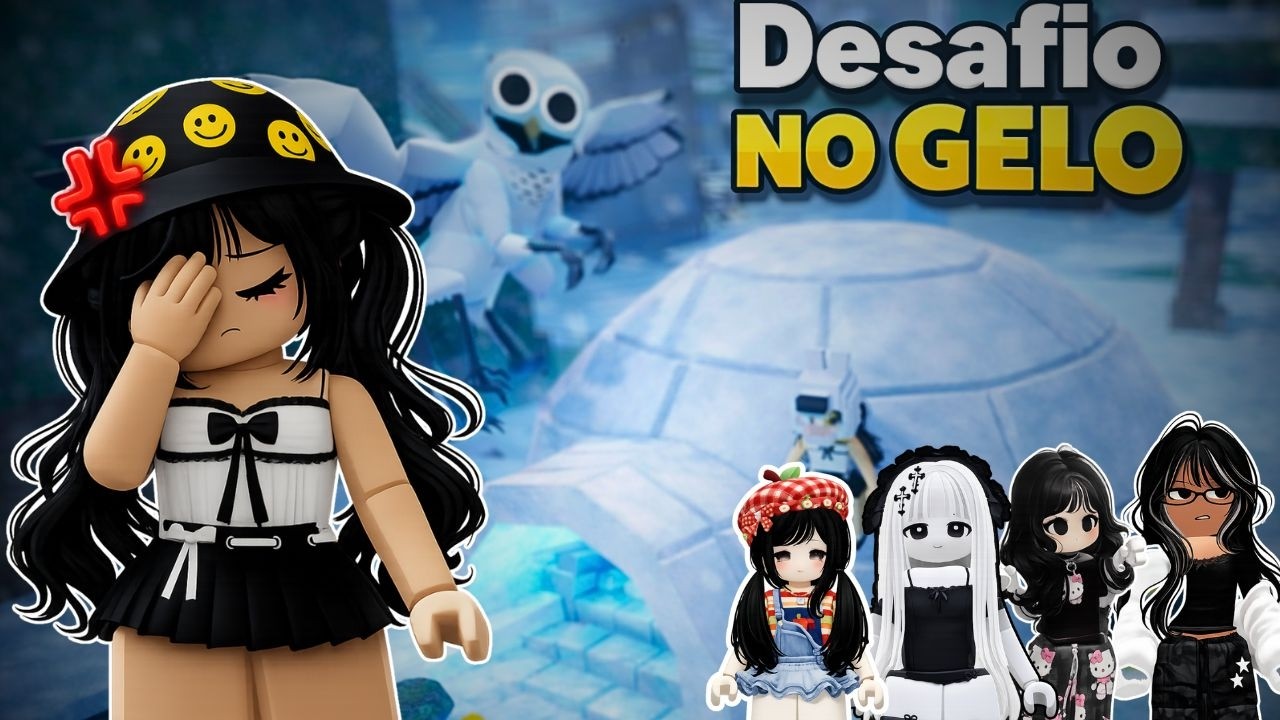 DESAFIO 99 NOITES SOBREVIVENDO NO GELO ❄️ | ROBLOX