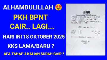 ALHAMDULILLAH 😍 PKH BPNT SUDAH CAIR | PKH TAHAP 4 2025 CAIR KAPAN   #PKHTAHAP42025