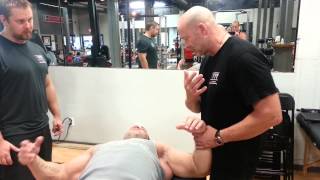 Andre Benoit using Trigenics to help Amit Sapir